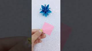 ［#origami#DIY手工#中国#折纸］一分钟教你做蝶恋花