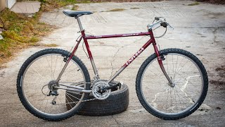 1994 Univega Alpina 5.5 - Retro Mountain Bike Detailing (ASMR)