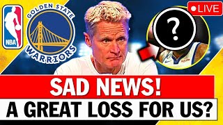 🚨 LAST MINUTE! WHAT'S HAPPENING? VETERAN EXITING THE WARRIORS? GOLDEN STATE WARRIORS NEWS