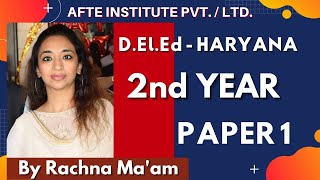 D.El.Ed (HR) 2nd Year Paper 1 Learning AFTE pvt Ltd