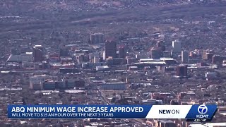 Albuquerque minimum wage increase proposal approved