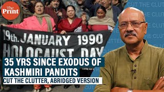 Kashmiri Pandits mark 35 yrs since exodus | Abridged Ep 372 on what happened \u0026 who is to blame