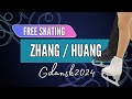 Jiaxuan ZHANG / Yihang HUANG (CHN) | Junior Pairs Free Skating | Gdansk 2024