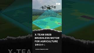 X-TEAM 8928 Brushless Motor: Revolutionizing Agriculture Drones