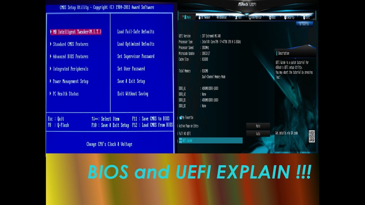 BIOS And UEFI Fully Explain! - YouTube