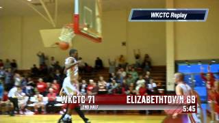 Elizabethtown at WKCTC Basketball Highlights 2-16-14