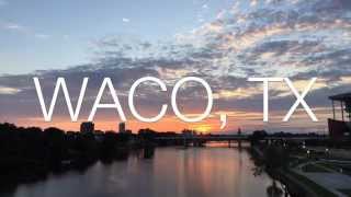 Waco Texas Brazos River Time Lapse
