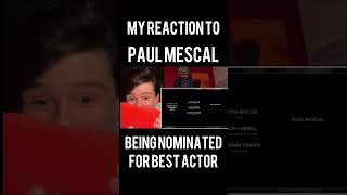 My Reaction to Paul Mescal’s Oscar Nomination | Highlight #shorts
