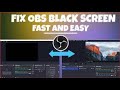 🔧 FIX OBS Black Screen 2024 | OBS Game Capture/Display Capture FIX (Windows 10/11) ✅