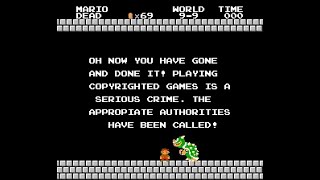 Super Mario Bros. - Anti Piracy Screen (NES)