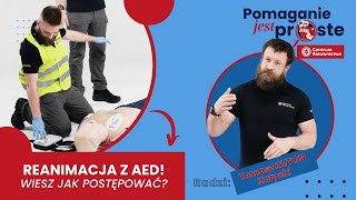 Jak użyć AED przy reanimacji? #pomaganiejestproste ❗