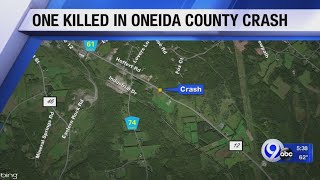 1 killed in Oneida County crash
