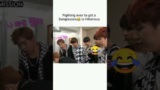 Just them fighting over a sunglasses😂😁.... most #jhope #bts #funny #shorts