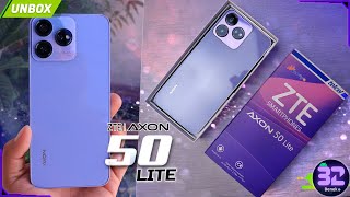 ZTE Axon 50 Lite | Unboxing en Español ¿Diseño de iPhone?