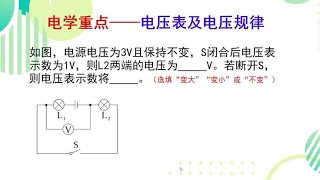 #初中物理 #必考考点 #一起学习 #知识点总结 #电学 电学重点内容