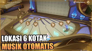 6 Lokasi Kotak Musik Otomatis | Hidden Achievement【Genshin Impact】