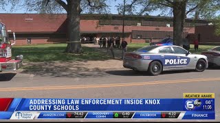 Addressing law enforcement inside Knox County Schools