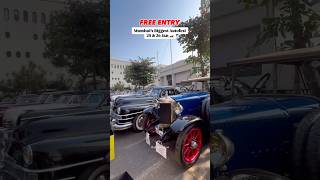 Vintage Car Autofest in Mumbai🏎️ #vintage #vintagecars #car