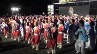 【総踊り】2016 08 28バサラ祭り 奈良公園会場