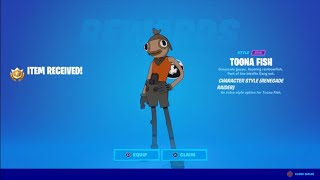 HOW TO UNLOCK THE RENEGADE RAIDER TOONFISH STYLE IN SEASON 8 CHAPTER 2 FORTNITE