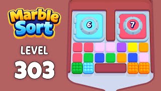 Marble Sort level 303 solution