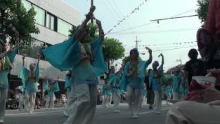 なかとさもん　高知よさこい祭り　梅の辻競演場　2012.　8.10