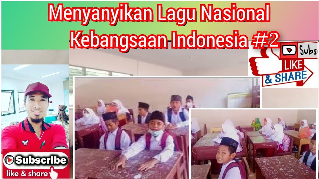 Menyanyikan Lagu Nasional Kebangsaan Indonesia #2 - YouTube