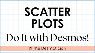 Creating Scatter Plots using the Desmos Graphing Calculator