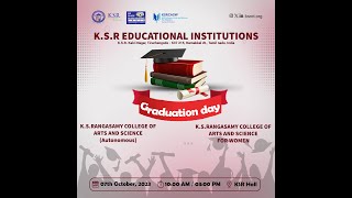 KSR Educational Institutions 🎓GRADUATION DAY🎓KSRCAS (A) \u0026 KSRCASW