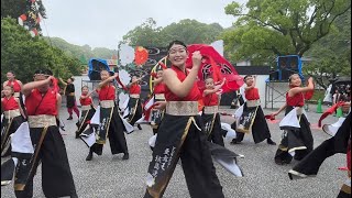 ［4K］YOSAKOI亜舞王城島連（メイン会場）第18回太宰府門前真舞祭2024.04.21