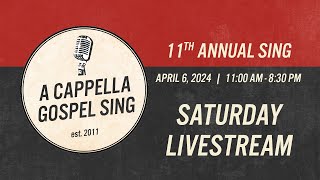 A Cappella Gospel Sing (Saturday April 6, 2024)