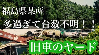 草ヒロ　『大量放置』された旧車達