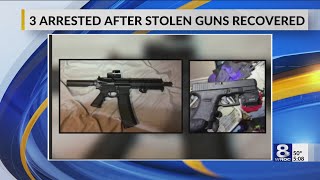 RPD: 3 arrested, stolen modified handgun and AR-Style gun recovered