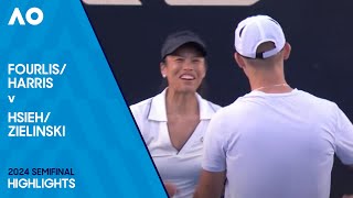 Harris/Fourlis v Zielinski/Hsieh Highlights | Australian Open 2024 Semifinal