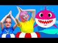 Lagu Baby Shark Sing and Dance dari Alex dan Nastya - Lagu Anak-Anak