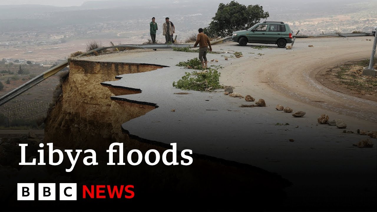 Libya Floods Leave Thousands Feared Dead - BBC News - YouTube