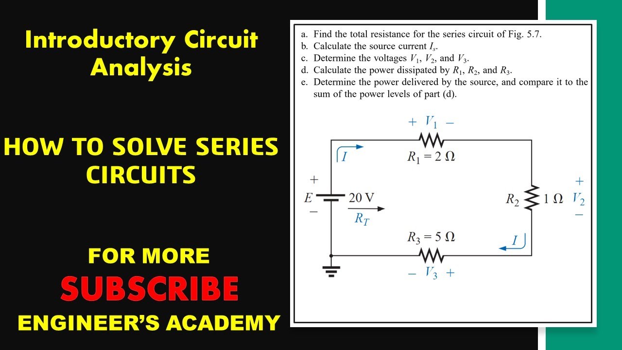 Series Circuit Problems