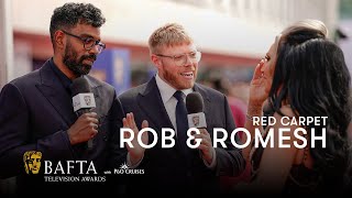 Rob and Romesh discuss plans to SLAY in drag at the next BAFTAs | BAFTA TV Awards 2023