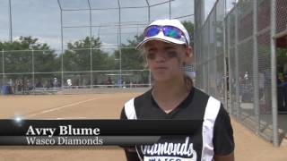 Wasco Diamonds 14U Team Feature