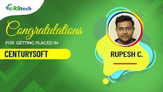 Rupesh C - CRB tech, thank you for building my career.