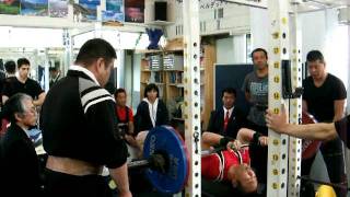 ベンチプレス　シンジ　117.5kg