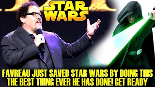 Jon Favreau Just Saved Star Wars By Doing This! Best Thing Ever NEW LEAKS (Star Wars Explained)