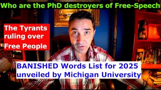 The Evil N@Zis burned books, the Good US University bans Words. Who are the Tyrants of Free-Speech?