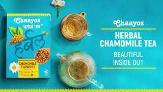 Chaayos Chamomile flowers Herbal Tea Loose