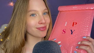 ASMR May Ipsy Bag Unboxing ~ Tapping, Whispering, Scratching and Crinkles!