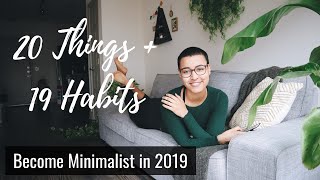 20+19 Decluttering Tips for the New Year | Minimalist for 6 years