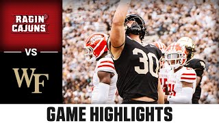 Louisiana vs. Wake Forest Game Highlights | 2024 ACC Football