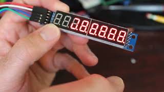 7 Segment Display Max7219 - Arduino