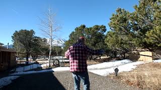 Cygnus Probe Ship Model Rocket Swing Test: 0.6 Ounces of Nose Cone Ballast