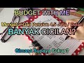 BUDGET WITH ME | CARA MENGATUR GAJI 4 JUTA 500 RIBU | UANG PENSIUN | PLAN WITH ME